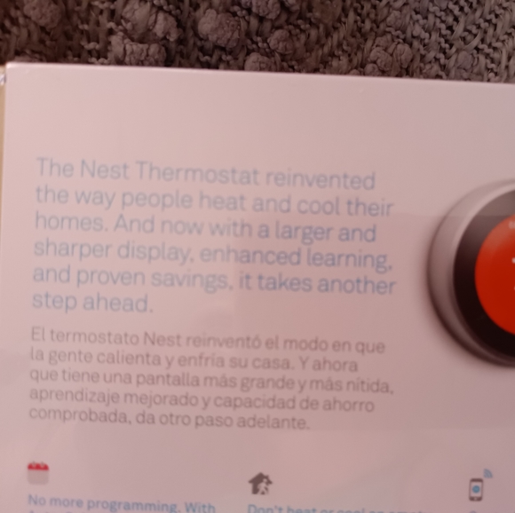 🆕Google Nest Learning Thermostat T3007ES Stainless Steel Color SEALED PACKAGE - Picture 4 of 9